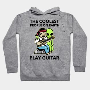 The Coolest People On Earth Play Guitar Hoodie